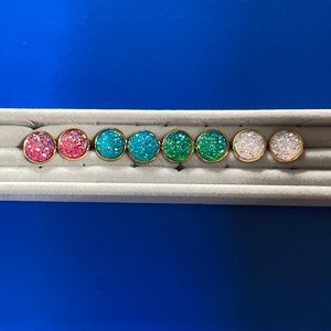 Four Pairs of New Earrings